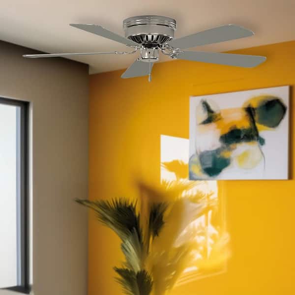 Mesa 52 in. Indoor Brushed Nickel Ceiling Fan