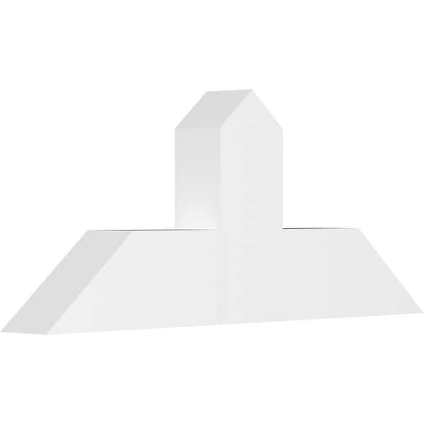 Ekena Millwork Portland 36 in. W x 15 in. H x 4 in. D Signature Polyurethane Bracket