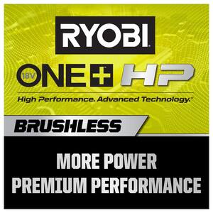 ONE+ 18V HIGH PERFORMANCE Kit w/ (2) 4.0 Ah Batteries, 2.0 Ah Battery, 2-Port Charger, & ONE+ HP Brushless Rotary Tool