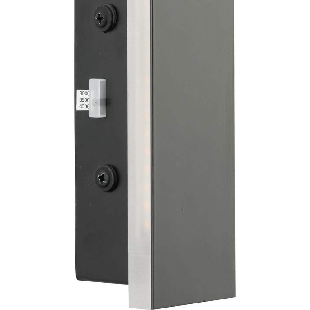 Matte Black 48" LED Outdoor Wall Light