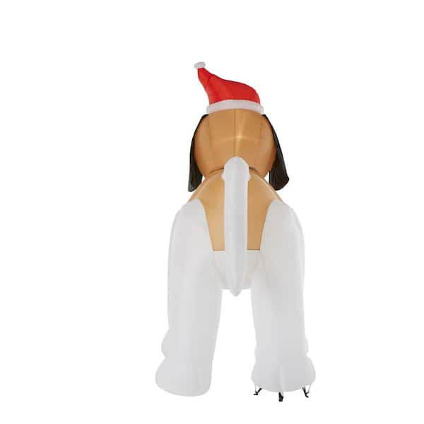 Inflatable St Bernard dog GIANT 9 ft christmas popular decor