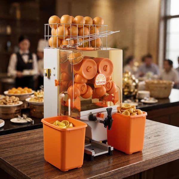 VEVOR Commercial Orange Juicer Machine 120W Electric Orange Juice