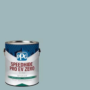 Speedhide Pro EV Zero 1 gal. PPG1035-3 Blue By You Flat Interior Paint