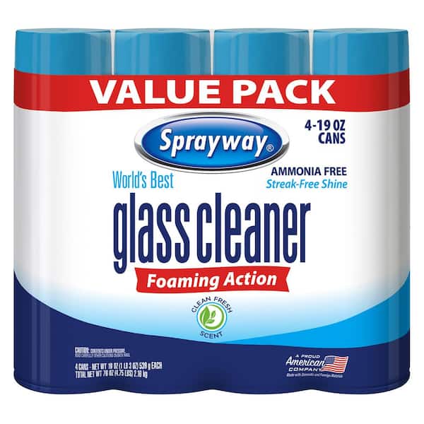 Sprayway glass cleaner is loved. I bought it at #homedepot for