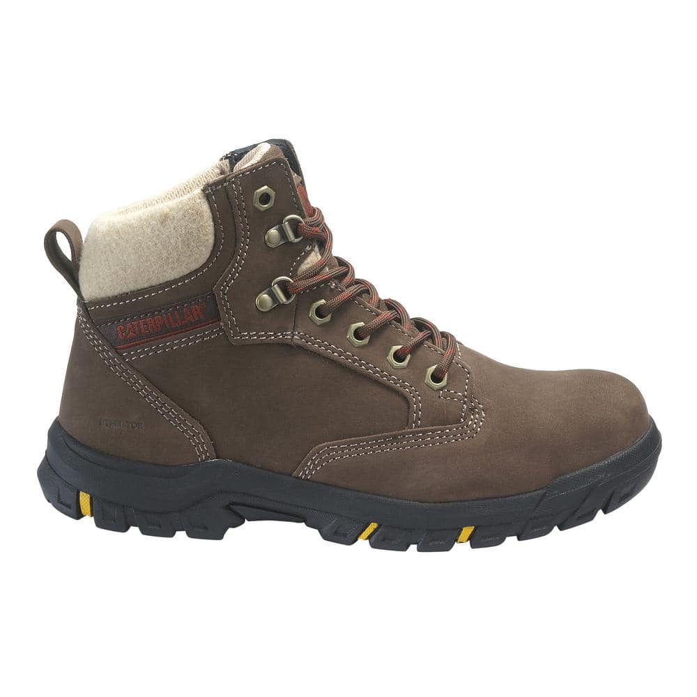 CAT Footwear Women's Hiker Work Boots - Steel Toe - Chocolate Size 8.5 ...