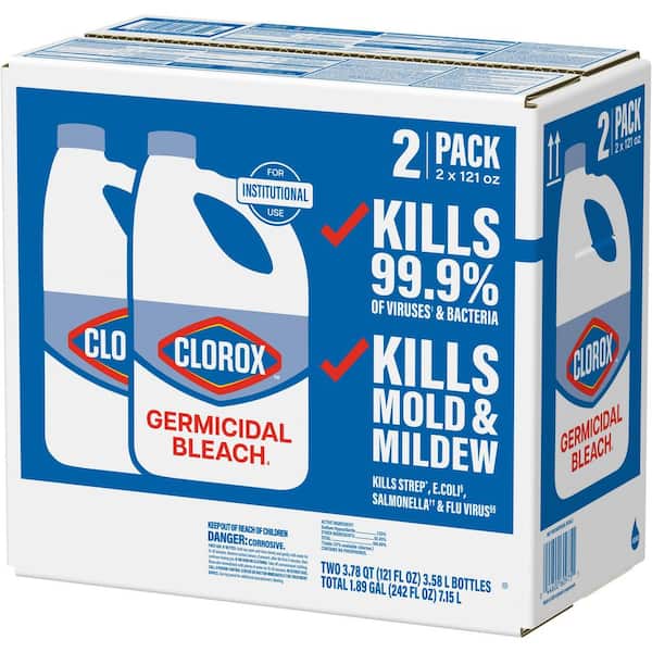 Clorox 121 oz. Concentrated Germicidal Disinfecting Bleach Cleaner