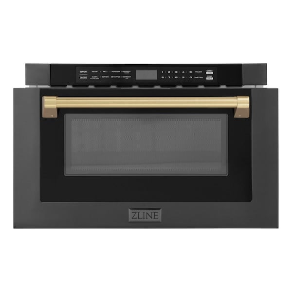 【myvb】 ZLINE Kitchen and Bath Autograph Edition 24 in. Built-In Microwave