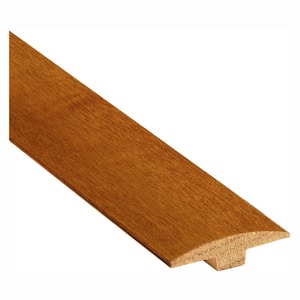 Natural Hickory 1/4 in. Thick x 2 in. Wide x 78 in. Length T-Molding