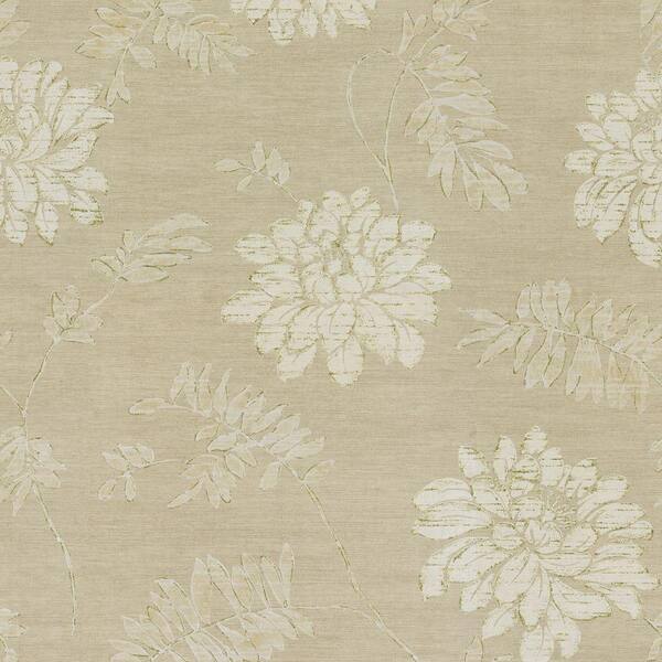 The Wallpaper Company 56 sq. ft. Florient Floral Wallpaper