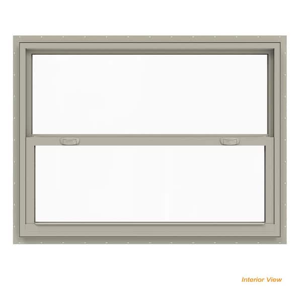 JELD-WEN 48 in. x 36 in. V-4500 Series Desert Sand Single-Hung