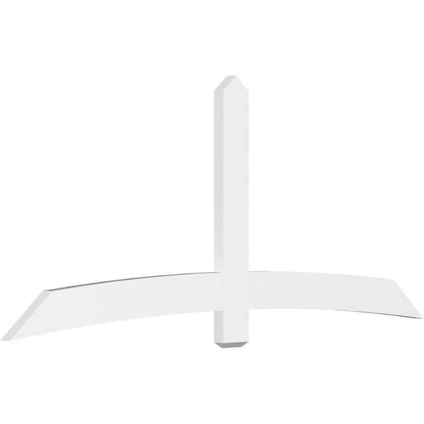 Ekena Millwork Bellingham 96 in. W x 40 in. H x 2 in. D Signature Polyurethane Bracket