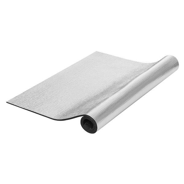 Reflective Insulation Roll, XPE Foam Core, 10.3 mm 40in. x 5ft. Radiant Barrier, 1 Pack, for Garage Door Window RV Roof