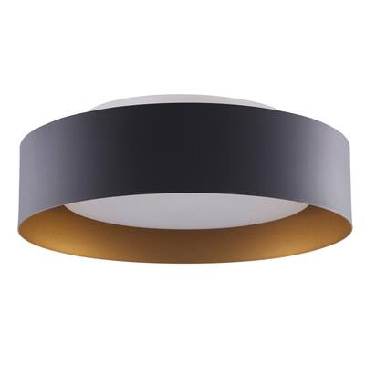 Black - Flush Mount Lights - Lighting - The Home Depot