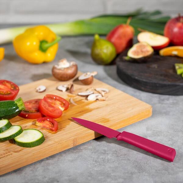 KUHN RIKON Colori Everyday 5Pieces Stainless Steel Knife Bread 8