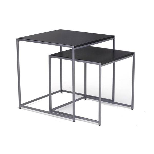 Tag Wabash Silver Sparkle Nesting Tables (Set of 2)