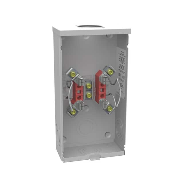 Milbank 150 Amp 4-Terminal Ringless Overhead Meter Socket
