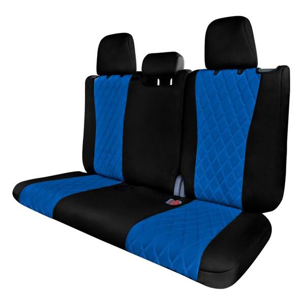 FH Group Neoprene Custom-Fit Seat Covers for 2016 - 2022 Honda Pilot 26.5  in. x 17 in. x 1 in. 2nd Row Set DMCM5027BLK-2ND - The Home Depot