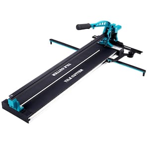 Manual Tile Cutter 0.6 in. Porcelain Ceramic Tile Cutter with Tungsten Carbide Grit Blade and Replacement blade