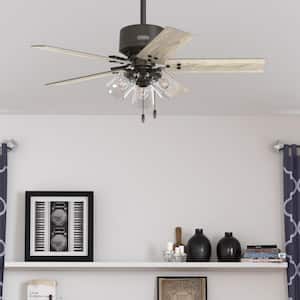 Sencillo 44 in. Indoor Noble Bronze Ceiling Fan with Light Kit Included