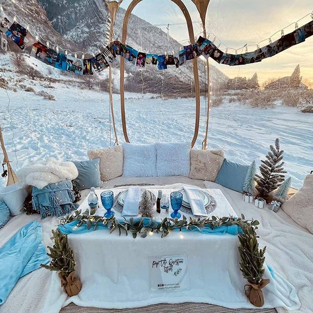 Beige 3-Person Pop-Up Dome Bubble Tent with Carry Bag