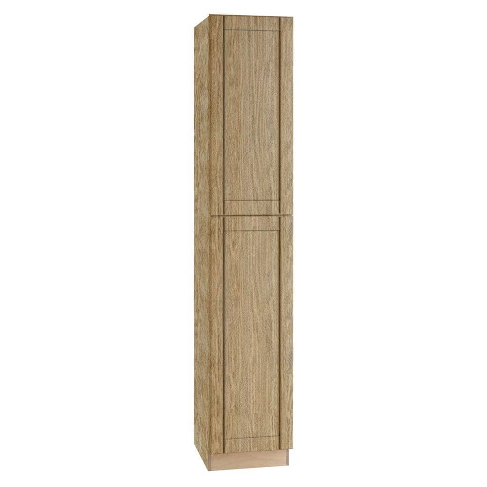 Washington 18 in. W x 24 in. D x 90 in. H Assembled Plywood Pantry Kitchen 