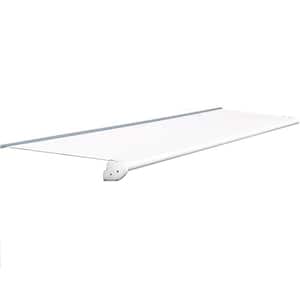 81 in. Sideout Kover III with Deflector, White