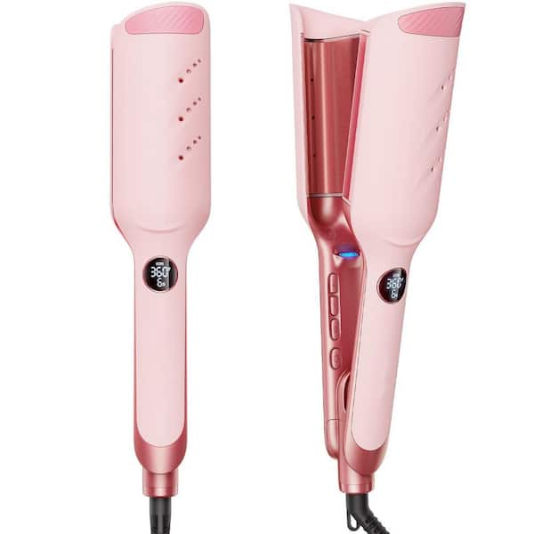 Wudkey 1-Piece Bathroom Accessory Set in Pink, Curling Iron  display picture 1