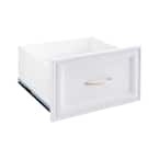 10 in. H x 16 in. W White Wood Drawer