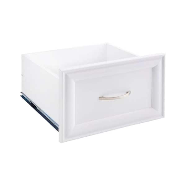 ClosetMaid 10 in. H x 16 in. W White Wood Drawer