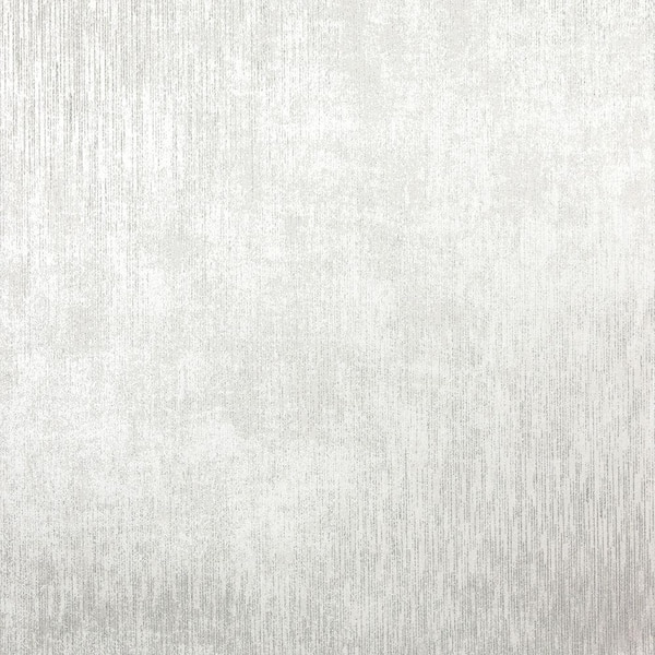 Kenneth James Chandra Silver Ikat Texture Paper Strippable Roll Wallpaper (Covers 56.4 sq. ft.)