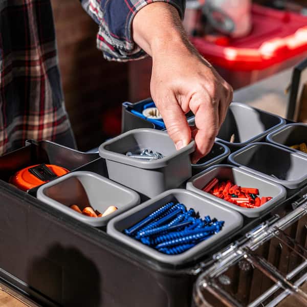 Husky 33-Compartment Adjustable Double Sided Tool Storage