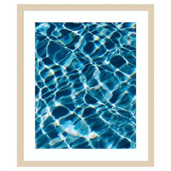 Amanti Art Reflections IV by Justine Milton 21 in. W x 25 in. H. Wood Framed Wall Art Print Framed in Brown