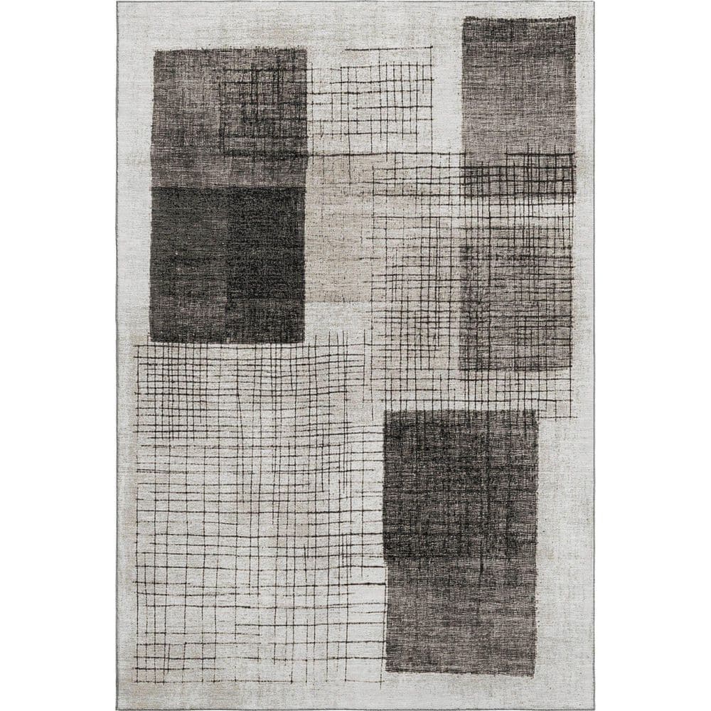 Mayfield Premium Machine Washable Abstract AMF2112 Ivory 9 ft. x 12 ft. Area Rug price history on PriceWatchPro