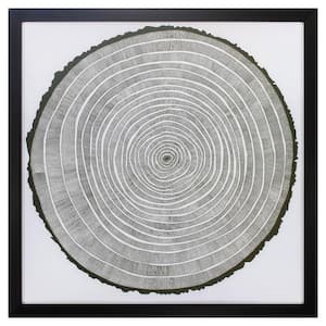 Victoria Tree 1 Piece Framed Nature Art Print 26 in. x 26 in.