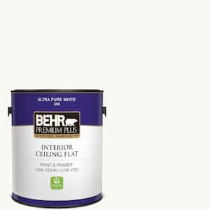 1 gal. #PR-W15 Ultra Pure White Ceiling Flat Interior Paint