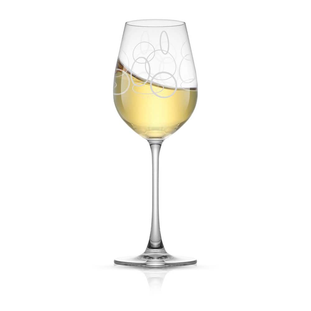 GEO, White Wine Glass, 13.9-Ounce, Set of 2