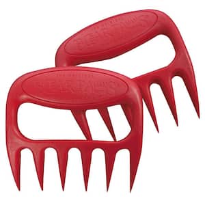 Red Cooking Accessory Shredder Meat Claws
