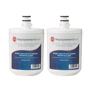 LG LT500P Comparable Refrigerator Filter by Replacement Brand (2-Pack)