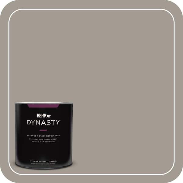 BEHR DYNASTY 1 qt. #BXC-54 River Pebble Eggshell Enamel Interior Stain-Blocking Paint and Primer