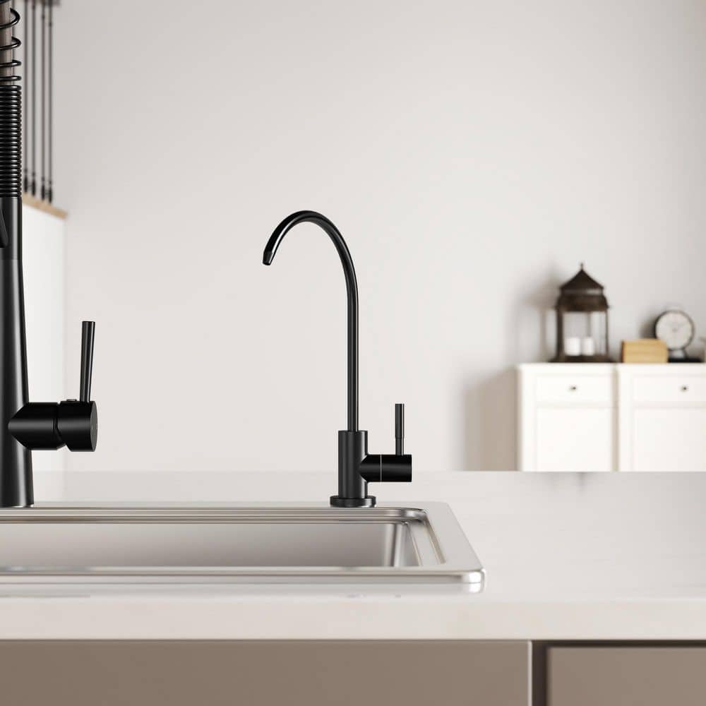 AquaPure Water Dispenser Faucet Beverage Faucet with Spot-Free in Matte Black Finish for Water Filtration Systems price history on PriceWatchPro