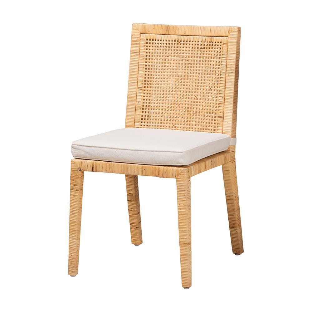 Bali Hardwood Timber 120cm Round Dining Table + 4 Coral Bay Rattan Dining  Chairs Whitewash (RRP $2599)