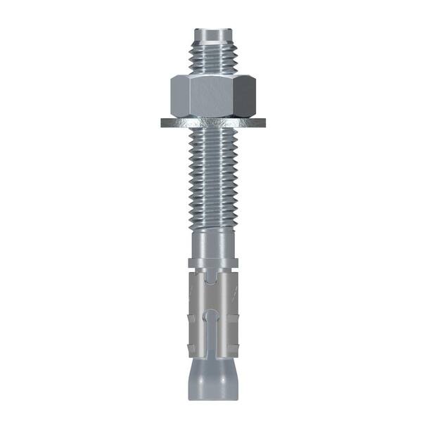 Simpson Strong-Tie Strong-Bolt 1/2 in. x 3-3/4 in. Zinc Simpson Strong-Tie Strong-Bolt 1/2 in. x 3-3/4 in. Zinc