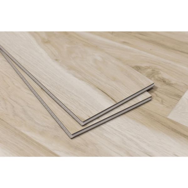 Montserrat Take Home Sample - Veritas Provincial Swan 20 MIL x 7 in. W x 60 in. L Click Lock Waterproof Vinyl Plank Flooring