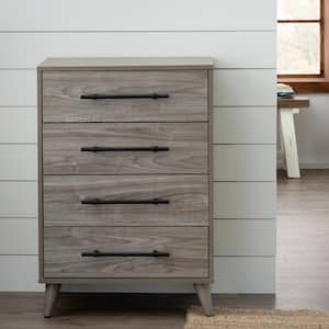 Emery 4-Drawer Wood Dresser (16 in. L x 25 in. W x 36 in. H)