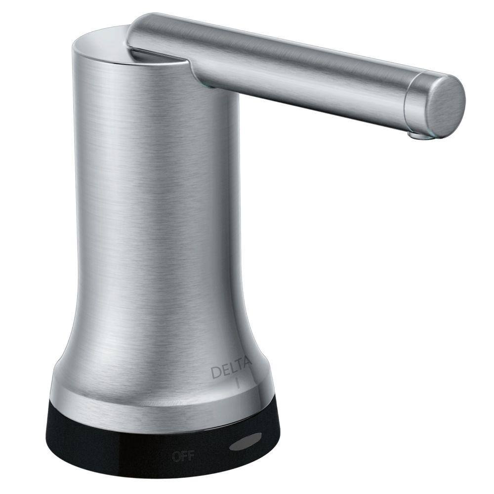 Details about   Delta 72045T-PN Traditional Soap Dispenser w Touch2O.xt in Polished Nickel 