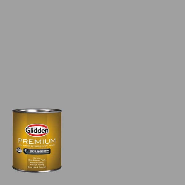 Glidden Premium 1 qt. PPG0995-5 Burnished Blade Flat Exterior