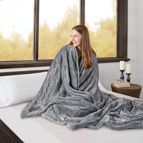 Beautyrest heated best sale blanket blinking