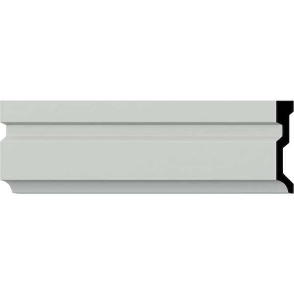 Ekena Millwork SAMPLE - 4 in. x 3/4 in. x 12 in. Urethane Felix Window and Door Casing
