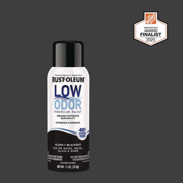 11 oz. Gloss Blackout Low Odor Water-Based Spray