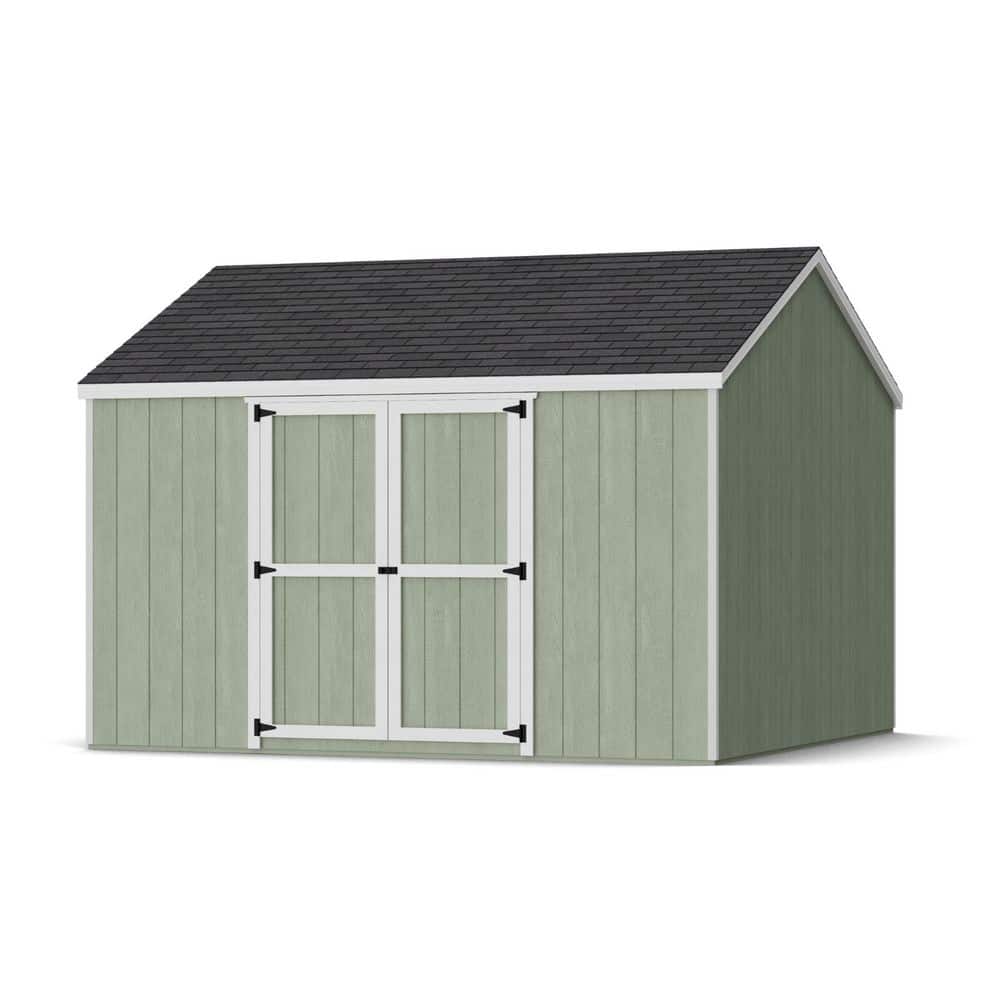 Value Gable 12 ft. x 12 ft. Outdoor Wood Storage Shed with Side Entry Do-It-Yourself Kit (144 sq. ft. ) price history on PriceWatchPro
